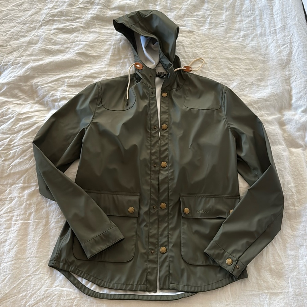 Barbour rain jacket M